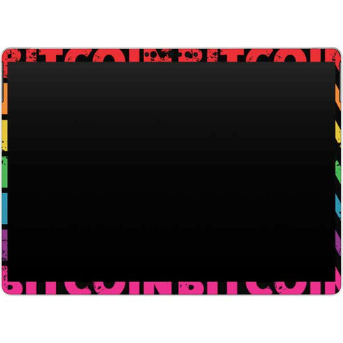 Rainbow Bitcoin Surface Pro 8 Skin