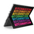 Rainbow Bitcoin Surface Pro 9 Skin