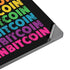 Rainbow Bitcoin Universal Laptop 13in (10.6 x 7.6in) Skin