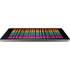Rainbow Bitcoin Universal Laptop 17in (13.8 x 10in) Skin