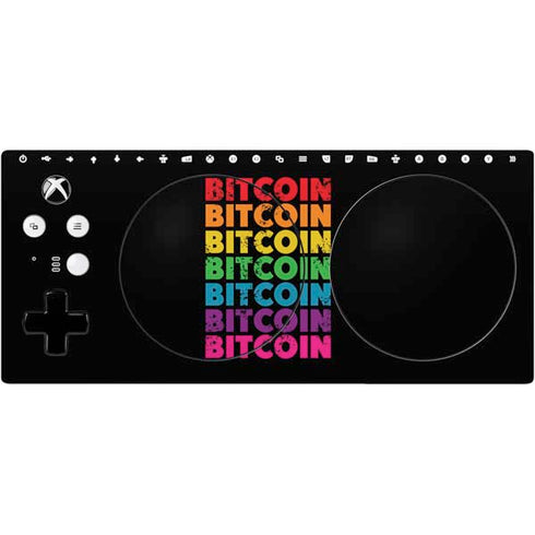 Rainbow Bitcoin Xbox Adaptive Controller Skin