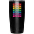 Rainbow Bitcoin Yeti 20oz Tumbler Skin