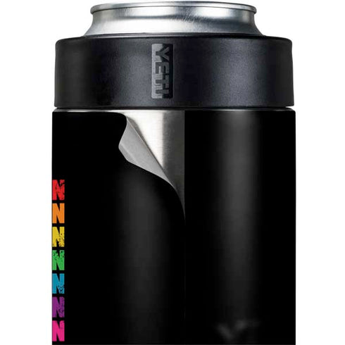 Rainbow Bitcoin Yeti Colster Can Insulator Skin