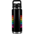 Rainbow Bitcoin YETI Rambler 26oz Bottle Skin