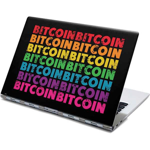 Rainbow Bitcoin Yoga 910 2-in-1 14in Touch-Screen Skin