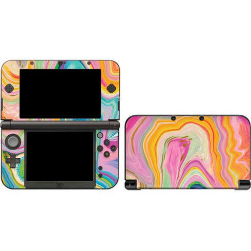 Etta Vee Rainbow Marble 3DS XL 2015 Skin