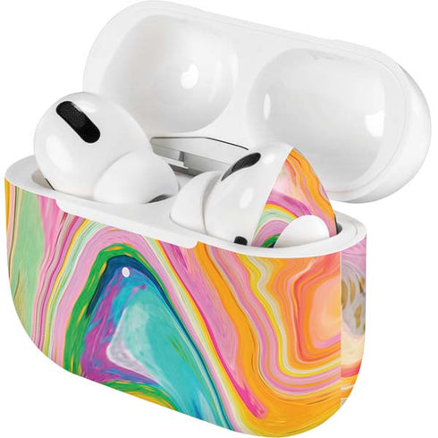 Etta Vee Rainbow Marble Apple AirPods Pro Skin