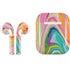 Etta Vee Rainbow Marble Apple AirPods Skin