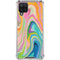 Etta Vee Rainbow Marble Galaxy A12 Clear Case