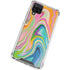 Etta Vee Rainbow Marble Galaxy A12 Clear Case