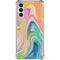 Etta Vee Rainbow Marble Galaxy A13 5G Clear Case