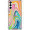 Etta Vee Rainbow Marble Galaxy A14 5G Clear Case