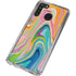Etta Vee Rainbow Marble Galaxy A21 Clear Case