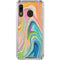 Etta Vee Rainbow Marble Galaxy A30 Clear Case