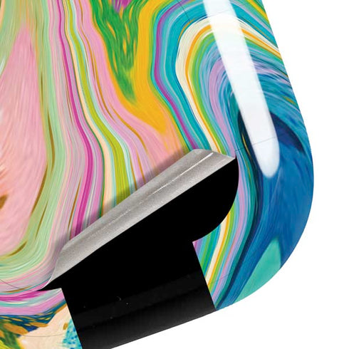 Etta Vee Rainbow Marble Galaxy Buds Pro Skin