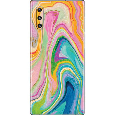 Etta Vee Rainbow Marble Galaxy Note 10 Skin