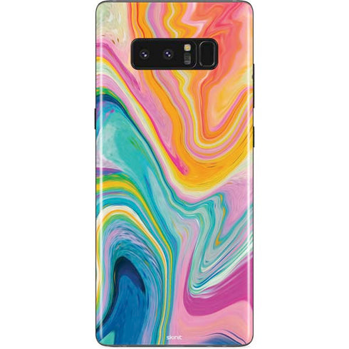Etta Vee Rainbow Marble Galaxy Note 8 Skin