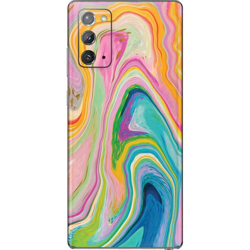Etta Vee Rainbow Marble Galaxy Note20 5G Skin
