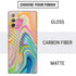 Etta Vee Rainbow Marble Galaxy Note20 5G Skin