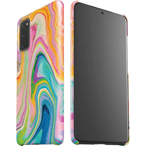 Etta Vee Rainbow Marble Galaxy S20 Lite Case