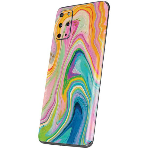 Etta Vee Rainbow Marble Galaxy S20 Plus Skin