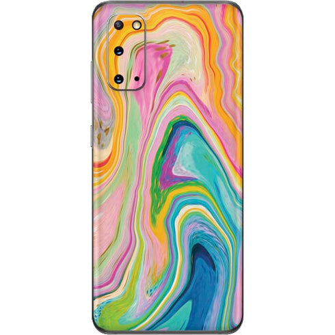 Etta Vee Rainbow Marble Galaxy S20 Skin