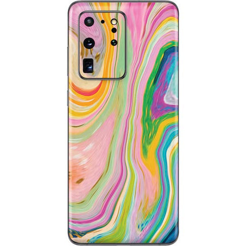 Etta Vee Rainbow Marble Galaxy S20 Ultra 5G Skin