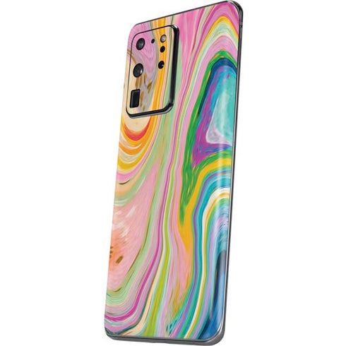Etta Vee Rainbow Marble Galaxy S20 Ultra 5G Skin
