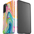 Etta Vee Rainbow Marble Galaxy S21 FE Pro Case