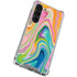 Etta Vee Rainbow Marble Galaxy S23 Clear Case