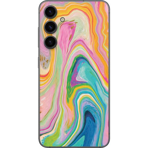 Rainbow Marble by Etta Vee Galaxy S23 FE Skin