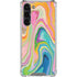 Etta Vee Rainbow Marble Galaxy S23 Plus Clear Case