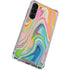 Etta Vee Rainbow Marble Galaxy S23 Plus Clear Case