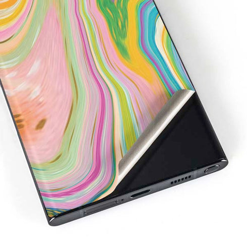 Etta Vee Rainbow Marble Galaxy S23 Ultra Skin