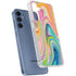 Rainbow Marble by Etta Vee Galaxy S24 Clear Case