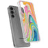Rainbow Marble by Etta Vee Galaxy S24 Plus Clear Case