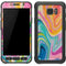 Etta Vee Rainbow Marble Galaxy S7 Active Skin