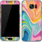 Etta Vee Rainbow Marble Galaxy S7 Skin