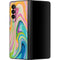 Etta Vee Rainbow Marble Galaxy Z Fold3 5G Skin
