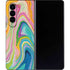 Etta Vee Rainbow Marble Galaxy Z Fold4 5G Skin