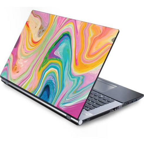 Etta Vee Rainbow Marble Generic Laptop Skin