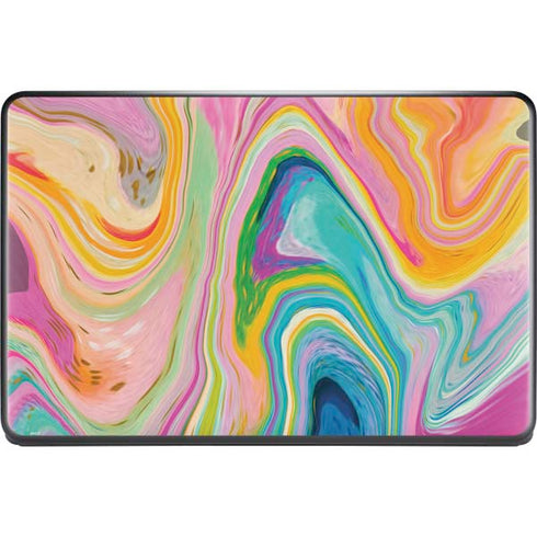Etta Vee Rainbow Marble Google Pixelbook Go Skin