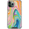 Rainbow Marble by Etta Vee iPhone 11 Pro Max Clear Case