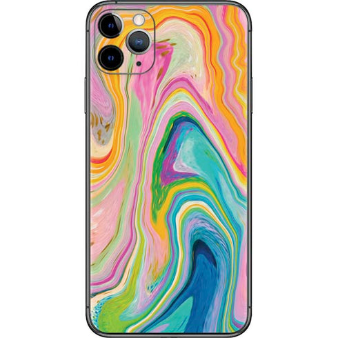 Etta Vee Rainbow Marble iPhone 11 Pro Max Skin