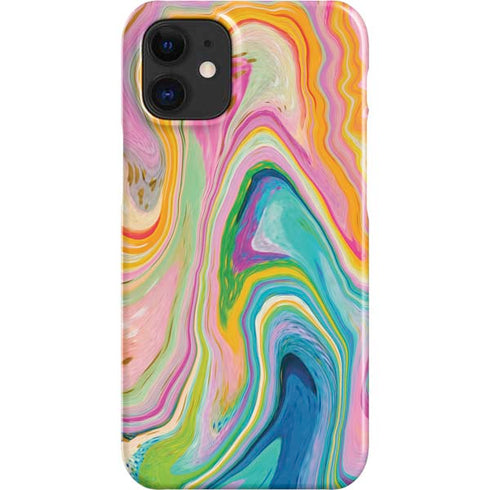 Etta Vee Rainbow Marble iPhone 12 Mini Lite Case
