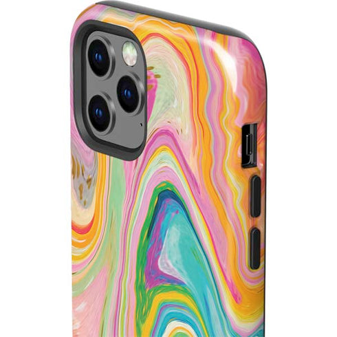 Etta Vee Rainbow Marble iPhone 12 Pro Max Impact Case