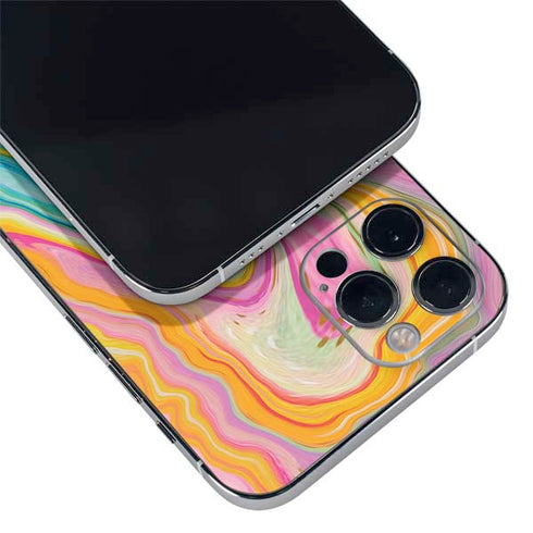 Etta Vee Rainbow Marble iPhone 12 Pro Max Skin