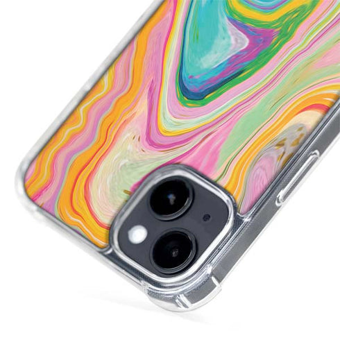 Etta Vee Rainbow Marble iPhone 13 MagSafe Case