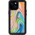 Etta Vee Rainbow Marble iPhone 13 Mini Waterproof Case