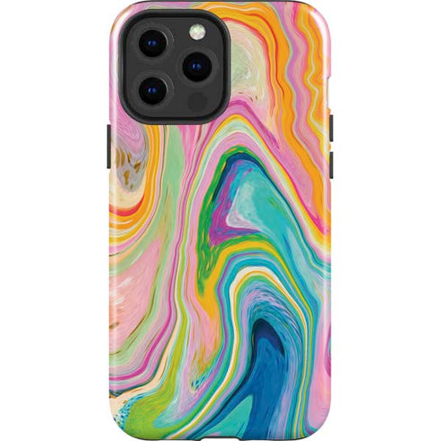 Etta Vee Rainbow Marble iPhone 13 Pro Max Impact Case